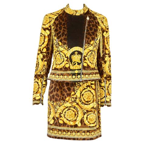 versace vintage coat|Versace coats for sale.